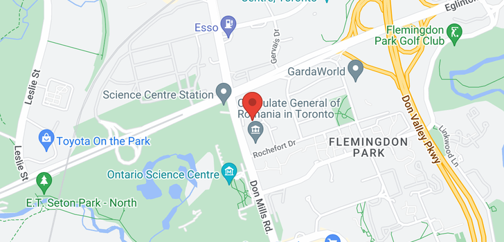 map of #806 -797 DON MILLS RD
